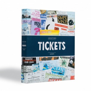 LEUCHTTURM - Album TICKETS per 156 biglietti d'ingresso di vario tipo, senza custodia