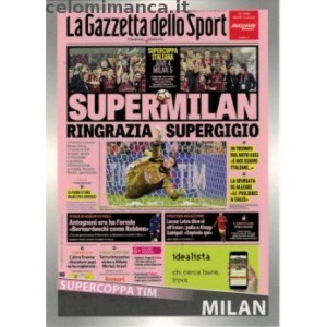 C1 - Milan - Supercoppa Tim