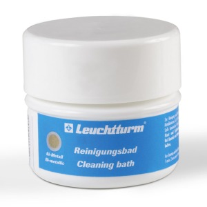 LEUCHTTURM - Liquido per la pulizia delle monete Bimetalliche (1 e 2 Euro) e Cupronickel - 150 ml