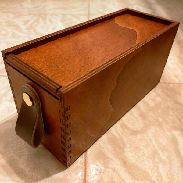 Box in legno impilabile per monete certificate in slabs 2