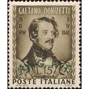 1948 100° della scomparsa di Gaetano Donizetti 1 v. Trieste A