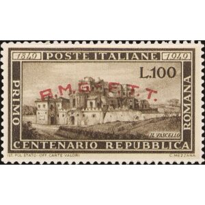 1949 100° della Repubblica Romana 1 v. Trieste A