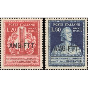 1949 150° dell invenzione della pila elettrica di Alessandro Volta 2 v. Trieste A