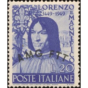 1949 500° della nascita di Lorenzo il Magnifico 1 v. Trieste A