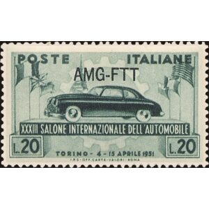 1951 33° Salone dell Automobile a Torino 1 v. Trieste A