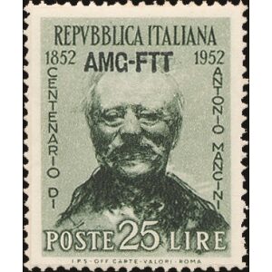 1952 100° della nascita di Antonio Mancini 1 v. Trieste A