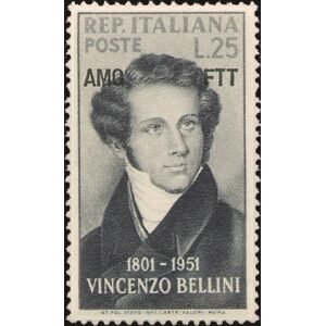 1952 150° della nascita di Vincenzo Bellini 1 v. Trieste A