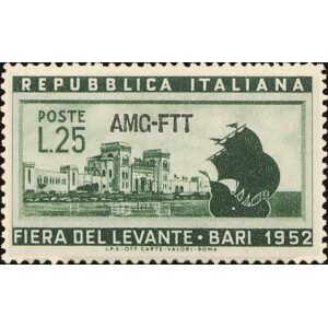 1952 16° Fiera del Levante a Bari 1 v. Trieste A