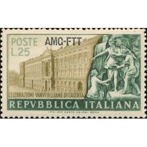 1952 200° costruzione Reggia di Caserta del Vanvitelli 1 v. Trieste A