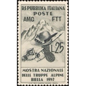 1952 Mostra Nazionale delle Truppe Alpine 1 v. Trieste A