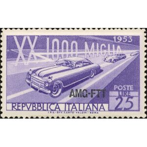 1953 20° corsa Mille Miglia 1 v. Trieste A