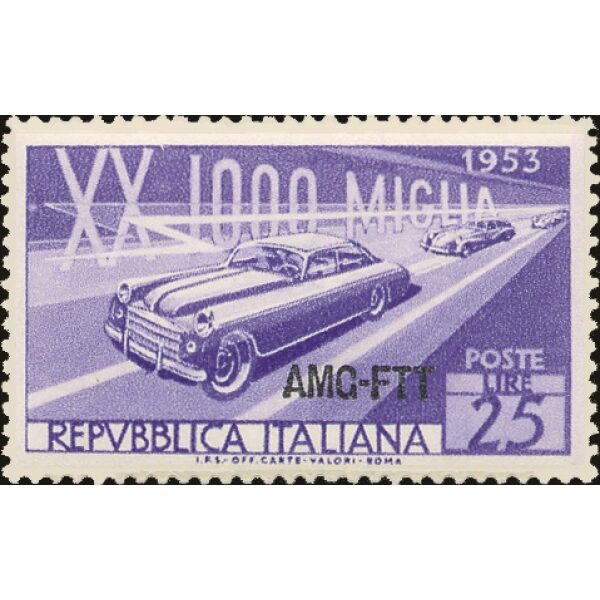 1953 20° corsa Mille Miglia 1 v. Trieste A