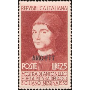 1953 Antonello da Messina 1 v. Trieste A