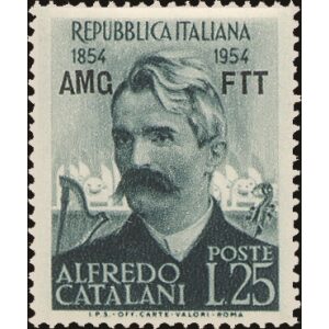 1954 100° della nascita di Alfredo Catalani 1 v. Trieste A