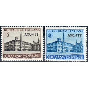 1954 25° dei Patti Lateranensi 2 v. Trieste A