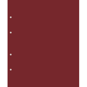 Intercalari in materiale plastico rosso per cartella MULTI COLLECT 5 pz. Lindner