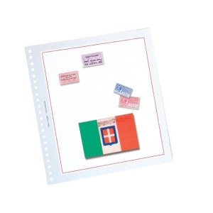 ABAFIL - Fogli bianchi generici PRESTIGE Italia Regno - 40 pz.