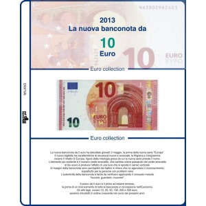 MASTER PHIL - Inserto CARTAMONETA JUNIOR per la nuova banconota da 10 €