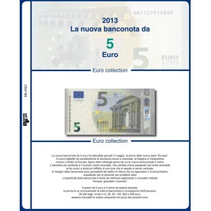 MASTER PHIL - Inserto CARTAMONETA JUNIOR per la nuova banconota da 5 €